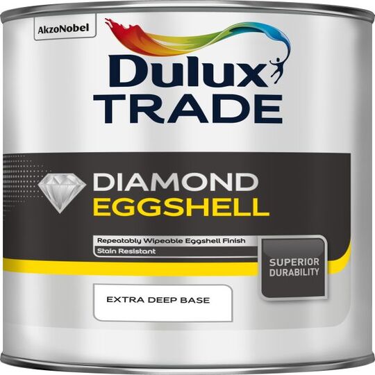 Dulux Trade Diamond Eggshell Extra Deep Base 1L – zyberltd