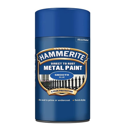 Hammerite Metal Paint Smooth Blue Aero 400 ml – zyberltd